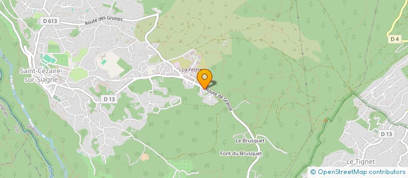localisation de l'entreprise MADAME CHRISTELLE ZANON à SAINT-CEZAIRE-SUR-SIAGNE