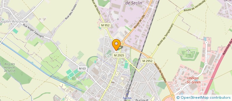 localisation de l'entreprise MADAME CHRISTELLE ZETTWOOG  SECLIN