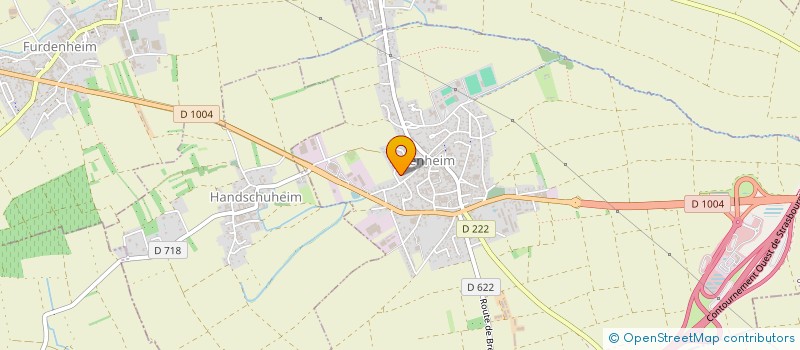 localisation de l'entreprise MADAME CHRISTELLLE THOMAS  WASSELONNE