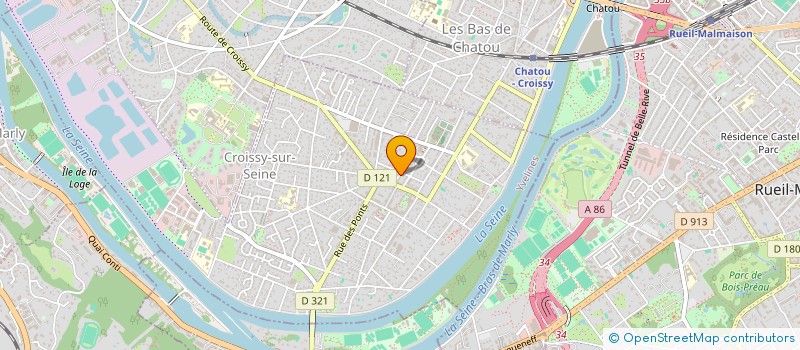 localisation de l'entreprise MADAME CHRISTEN CLARK à CROISSY-SUR-SEINE