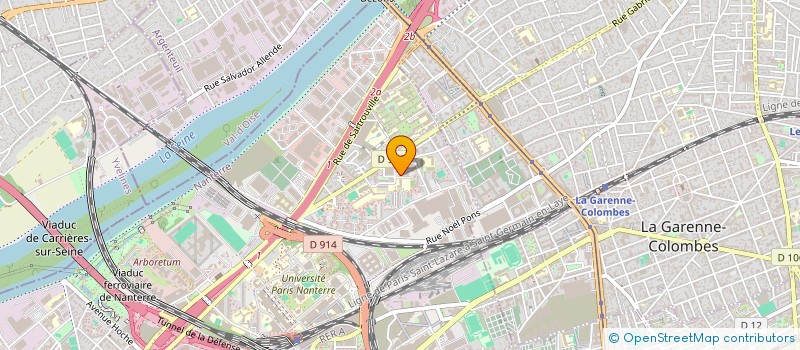 localisation de l'entreprise MADAME CHRISTEN NOVARRE  NANTERRE