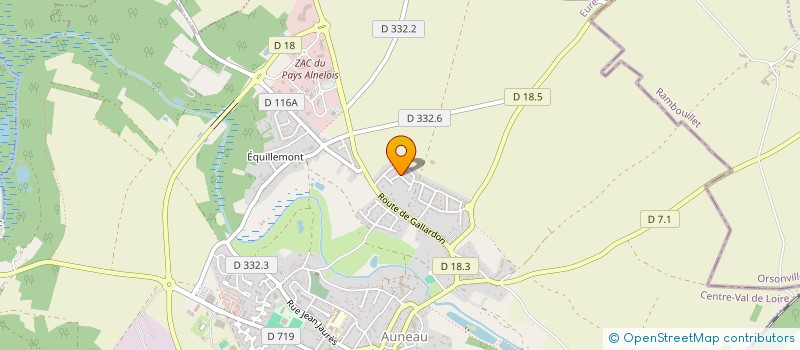 localisation de l'entreprise MADAME CHRISTIA KOUANTSI à AUNEAU-BLEURY-SAINT-SYMPHORIEN