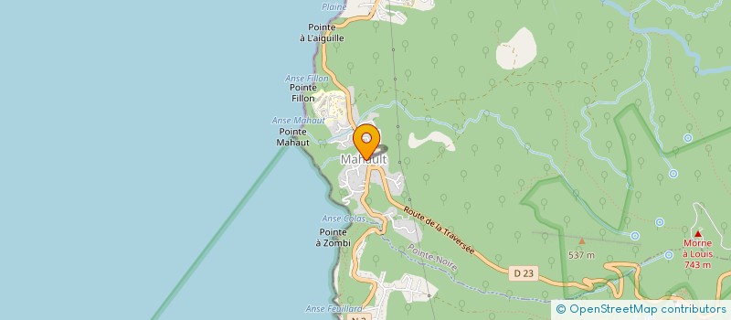 localisation de l'entreprise MADAME CHRISTIANA ALBERT  POINTE-NOIRE