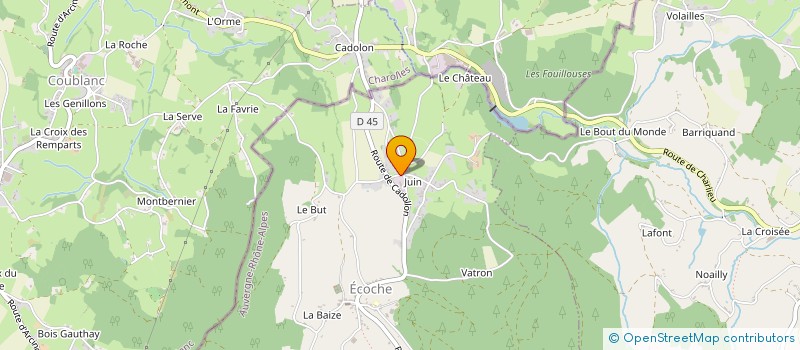 localisation de l'entreprise MADAME CHRISTIANA BRETTON à BELMONT-DE-LA-LOIRE