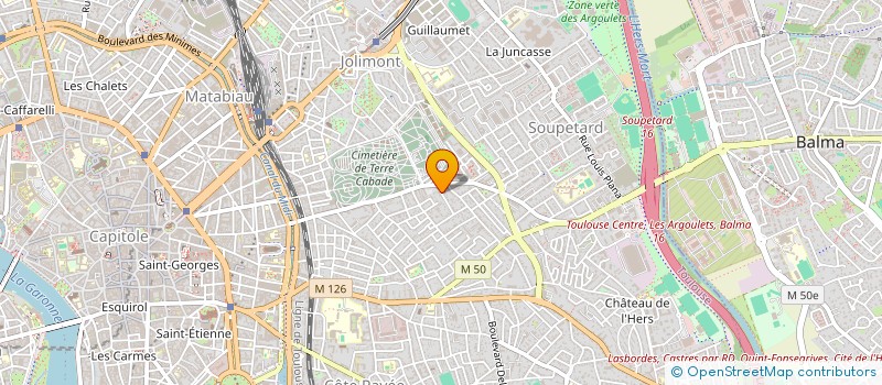 localisation de l'entreprise MADAME CHRISTIANA BUCKLER à TOULOUSE