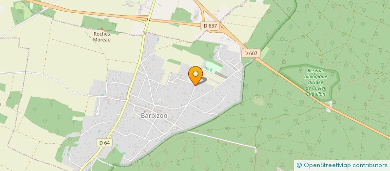 localisation de l'entreprise MADAME CHRISTIANA DE CORTE à BARBIZON