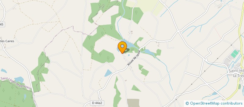 localisation de l'entreprise MADAME CHRISTIANA FAIRBAIRN  SAINT-HILAIRE-LA-TREILLE