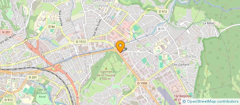 localisation de l'entreprise MADAME CHRISTIANA MEYET OBAME  LA RAVOIRE