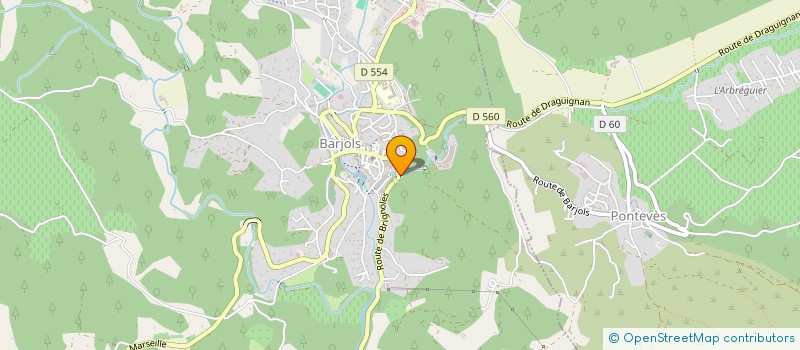 localisation de l'entreprise MADAME CHRISTIANE AINSLEY à BARJOLS
