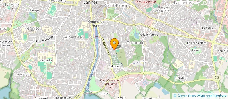 localisation de l'entreprise MADAME CHRISTIANE APTEL à VANNES