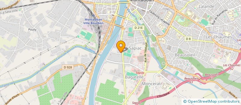 localisation de l'entreprise MADAME CHRISTIANE ARBONNELLI  MONTAUBAN