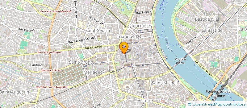 localisation de l'entreprise MADAME CHRISTIANE ARGACHA-SAFFRANE  BORDEAUX