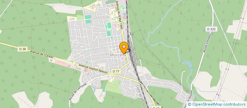 localisation de l'entreprise MADAME CHRISTIANE ARIAS-PEREZ à MORCENX-LA-NOUVELLE