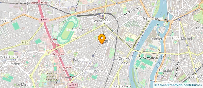 localisation de l'entreprise MADAME CHRISTIANE ASENSIO à TOULOUSE