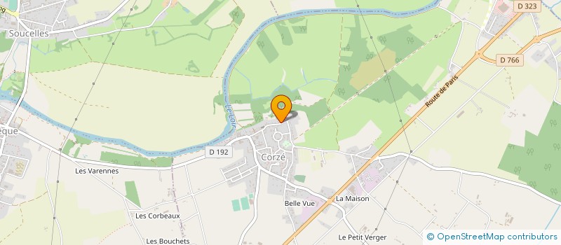 localisation de l'entreprise MADAME CHRISTIANE BABONNEAU à LOIRE-AUTHION