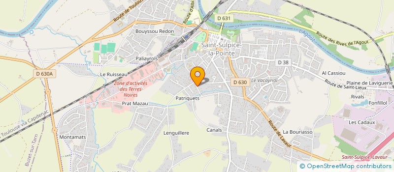 localisation de l'entreprise MADAME CHRISTIANE BACHOREK à SAINT-SULPICE-LA-POINTE