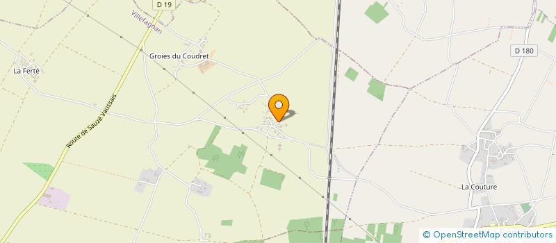 localisation de l'entreprise MADAME CHRISTIANE BAPTISTE à VILLEFAGNAN