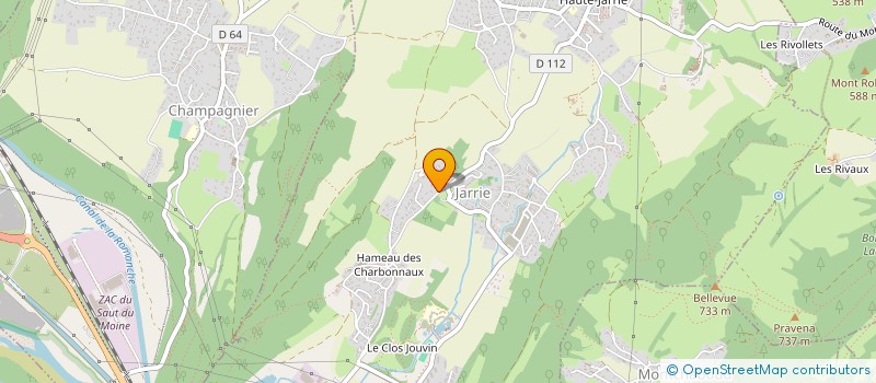 localisation de l'entreprise MADAME CHRISTIANE BARROSO à JARRIE