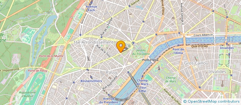 localisation de l'entreprise MADAME CHRISTIANE BATHELIER à BOULOGNE-BILLANCOURT