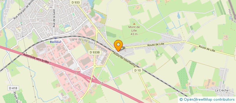 localisation de l'entreprise MADAME CHRISTIANE BELE à BAILLEUL