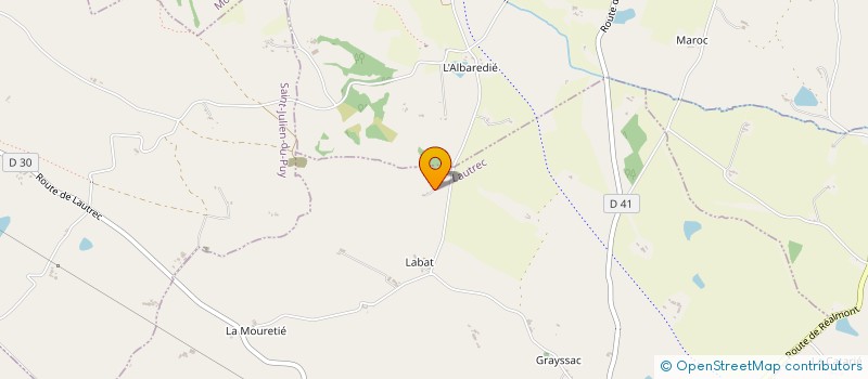 localisation de l'entreprise MADAME CHRISTIANE BERGER à LAUTREC