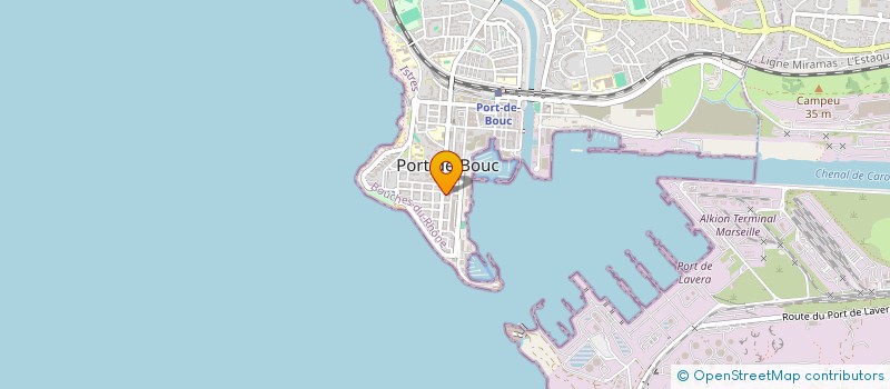 localisation de l'entreprise MADAME CHRISTIANE BERIO  PORT-DE-BOUC