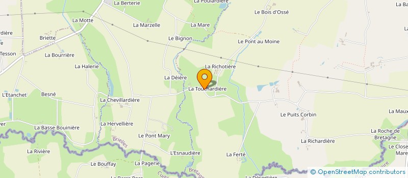 localisation de l'entreprise MADAME CHRISTIANE BETIN  LE PERTRE