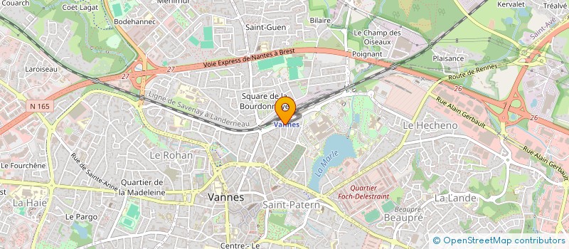 localisation de l'entreprise MADAME CHRISTIANE BLANCO à VANNES