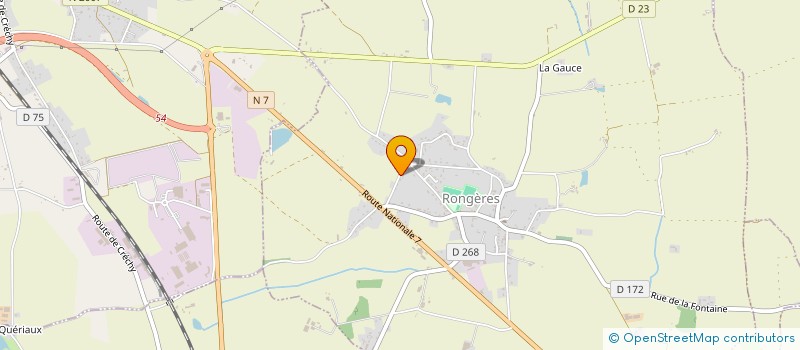 localisation de l'entreprise MADAME CHRISTIANE BONNET  SAINT-GERAND-LE-PUY