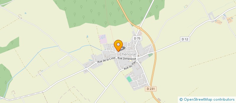 localisation de l'entreprise MADAME CHRISTIANE BOQUET  CHENOISE-CUCHARMOY