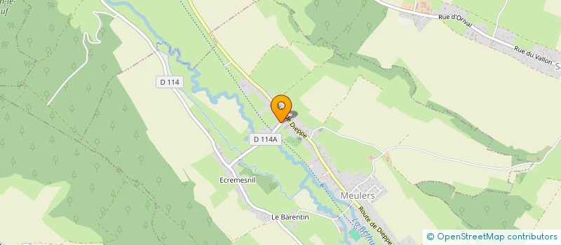 localisation de l'entreprise MADAME CHRISTIANE BOSLE  MEULERS