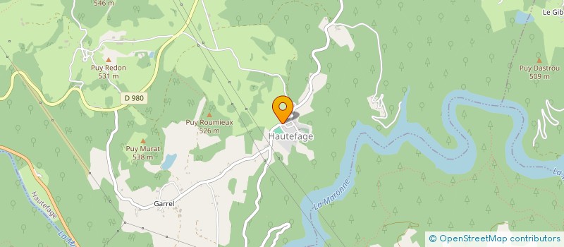 localisation de l'entreprise MADAME CHRISTIANE BOUDIOS  HAUTEFAGE