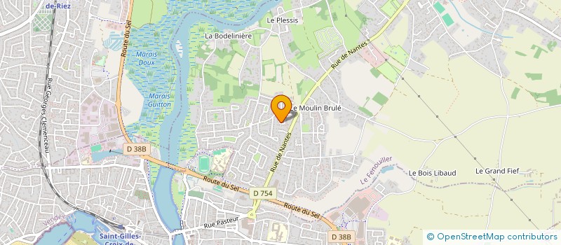 localisation de l'entreprise MADAME CHRISTIANE BOULINEAU  LE FENOUILLER