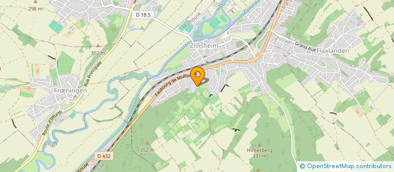 localisation de l'entreprise MADAME CHRISTIANE BRENDER  HEIDWILLER