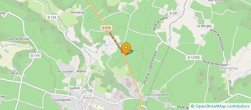 localisation de l'entreprise MADAME CHRISTIANE BRIVARI  SAINT-VINCENT-DE-PERTIGNAS