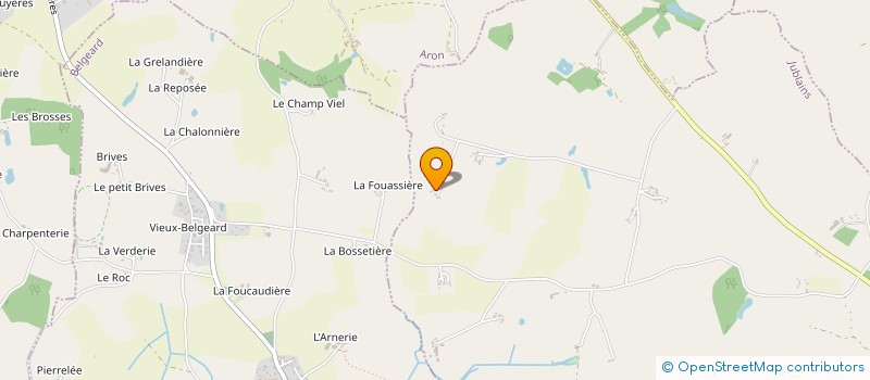 localisation de l'entreprise MADAME CHRISTIANE CABARISTE à JUBLAINS