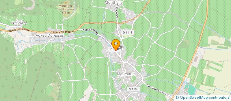 localisation de l'entreprise MADAME CHRISTIANE CAMUSET  MEURSAULT