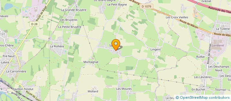 localisation de l'entreprise MADAME CHRISTIANE CATHERIN  SAINT-JEAN-SUR-VEYLE