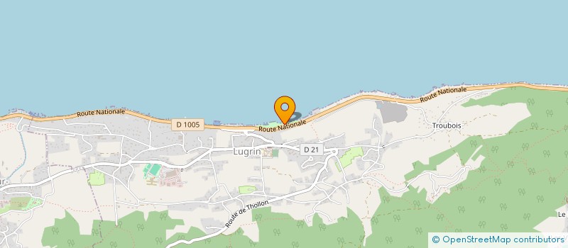 localisation de l'entreprise MADAME CHRISTIANE CAVAZ  PUBLIER