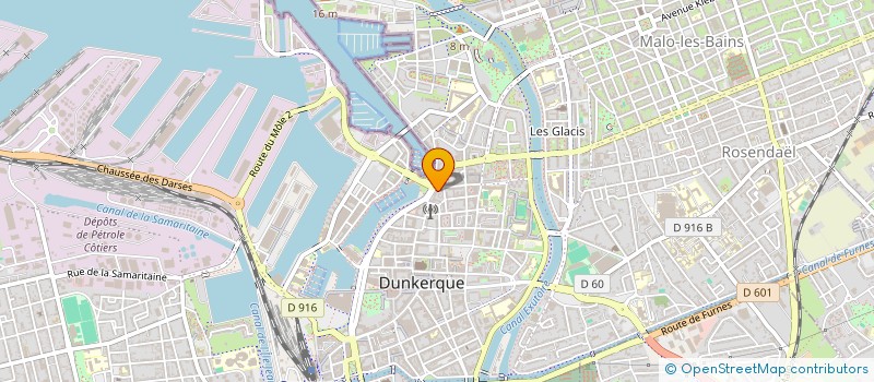 localisation de l'entreprise MADAME CHRISTIANE CELESTINE à DUNKERQUE