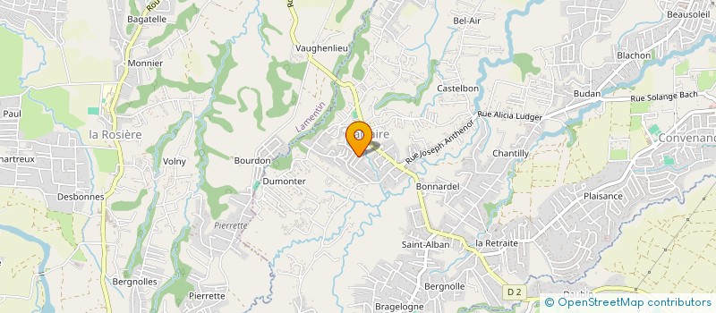 localisation de l'entreprise MADAME CHRISTIANE CHABROL  BAIE-MAHAULT