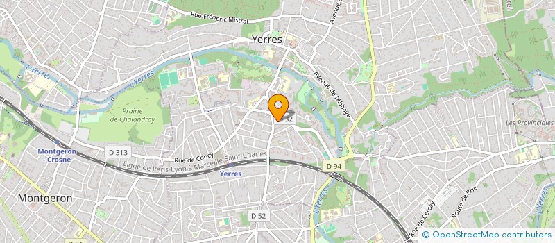 localisation de l'entreprise MADAME CHRISTIANE CHARLIER à YERRES
