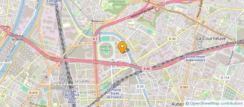 localisation de l'entreprise MADAME CHRISTIANE CHARPENTIER à SAINT-DENIS
