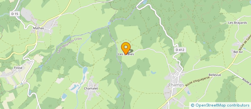 localisation de l'entreprise MADAME CHRISTIANE CHASSANG  SAINT-PARDOUX