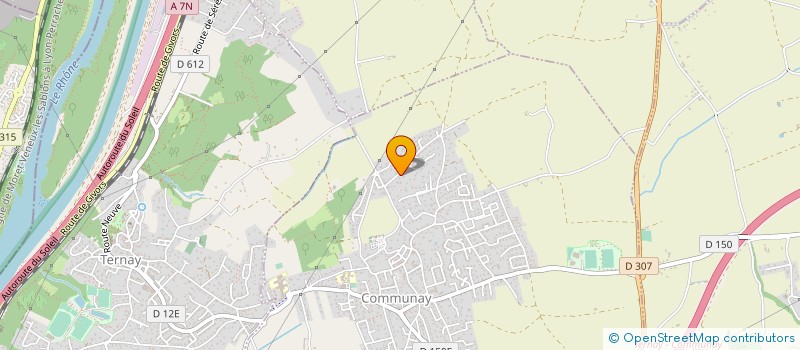 localisation de l'entreprise MADAME CHRISTIANE CHERLONNEIX  COMMUNAY