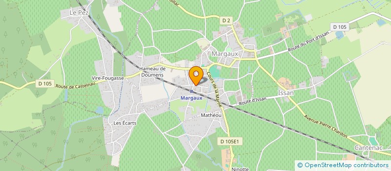 localisation de l'entreprise MADAME CHRISTIANE CHERRER  SOUSSANS