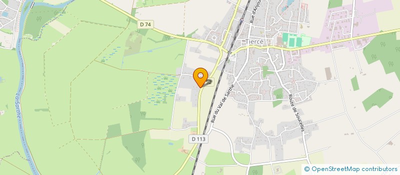 localisation de l'entreprise MADAME CHRISTIANE CHEVE à TIERCE