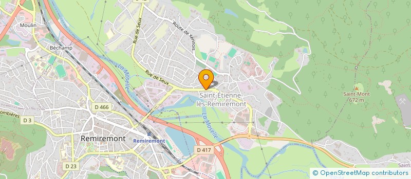 localisation de l'entreprise MADAME CHRISTIANE CHEVRIER à SAINT-ETIENNE-LES-REMIREMONT