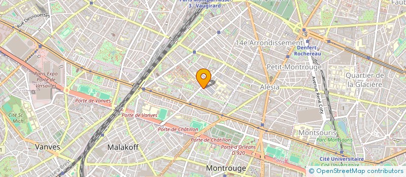 localisation de l'entreprise MADAME CHRISTIANE CLAUD  PARIS