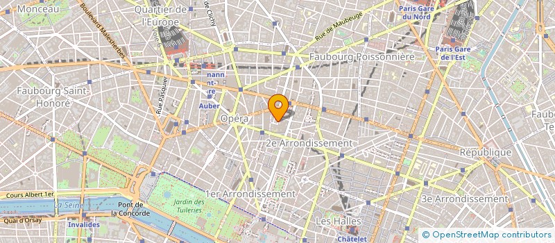 localisation de l'entreprise MADAME CHRISTIANE COCURDAT à PARIS